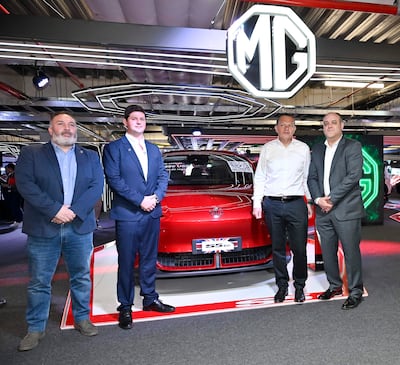 Lanzamiento vehiculo MG.	CADAM en el Paseo la Galería