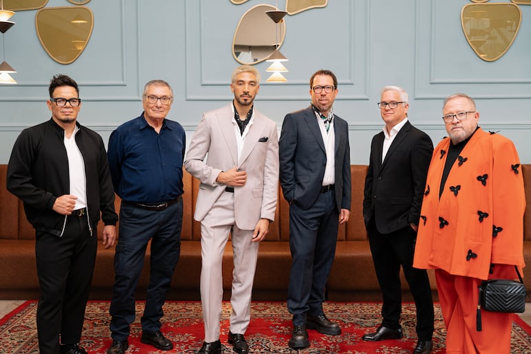 Aníbal Ortiz, Arturo Fleitas, Diro Romero, Marcelo Martinessi, Sebastián Peña y Manuel Cuenca.