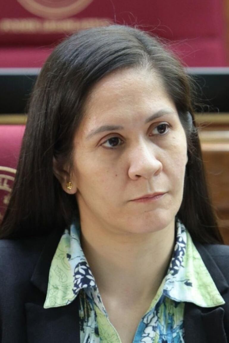 María Verónica Valdez, fiscala que firmó la acusación.