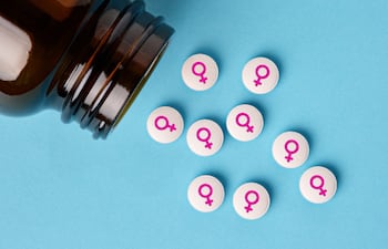 Terapia hormonal durante la menopausia.