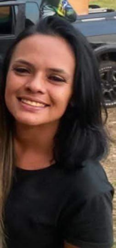 Miria Morais Cardoso, brasileña de 30 años, asesinada en la frontera entre Paraguay y Brasil.