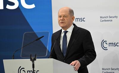 El canciller alemán, Olaf Scholz.