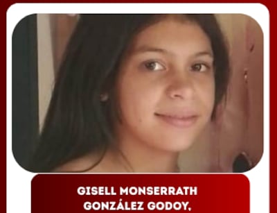 Gisell Monserrath González Godoy, de 15 años.