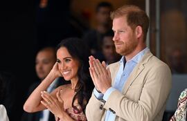 Meghan Markle y el príncipe Enrique en Colombia.