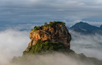 Sigiriya, Sri Lanka: la Roca del León.