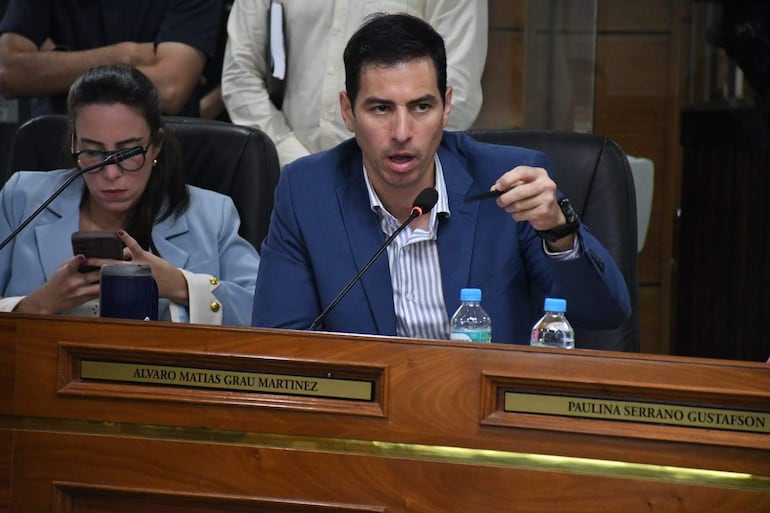Alvaro Grau  (PPQ), concejal de Asunción.