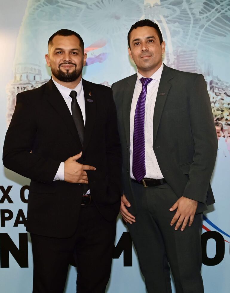 Ricardo Plate y Diego Garcete.