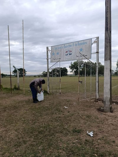 SENEPA realiza tares de preventivo contra el dengue en Ayolas.