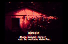 Una de las imágenes con estética retro game que formarán parte de la muestra "Liminal", de Hugo Giménez, en la Casa Bicentenario de las Artes Visuales.