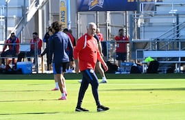 Gustavo Alfaro, entrenador de la selección de Paraguay.