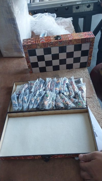 Cocaína en artesanía