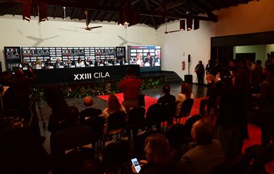 Hoy presentaron oficialmente el XXIII Congreso Ibero-Latinoamericano del Asfalto (CILA).