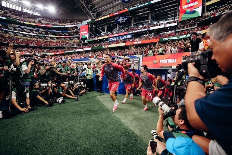 El capitán CR7, Cristiano Ronaldo.