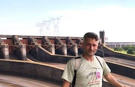 Florian Geraud, ciudadano francés desaparecido en Paraguay.