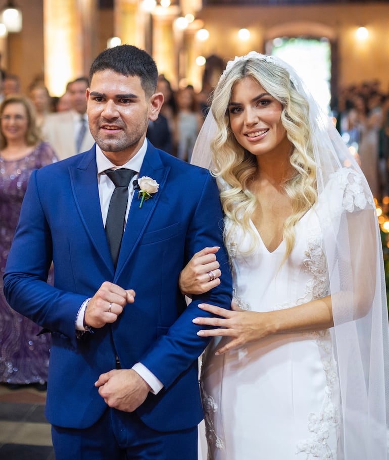 Guillermo León Delgado y  Daniela Domaniczky Ballasch.