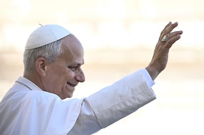 El papa León XIV.