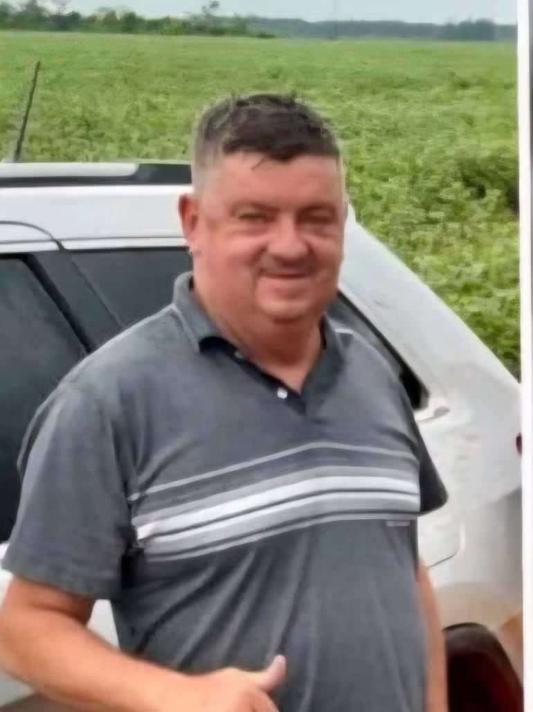 Clair Assis Dos Santos, brasileño fallecido en un accidente en la localidad de Pedro P. Peña, Boquerón