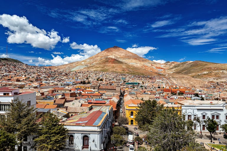 Cerro Rico, Potosí, Bolivia.