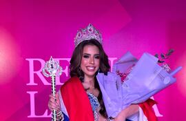 Sofía Verón, la flamante Reina Latina Internacional 2024.