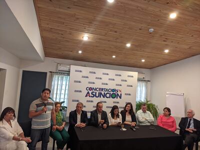 Lanzamiento de la Concertación por Asunción.