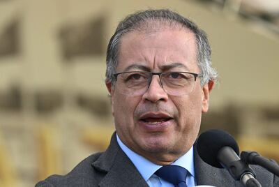 El presidente de Colombia, Gustavo Petro.