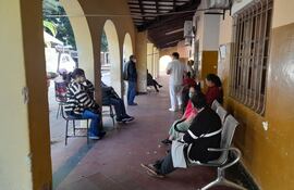 Pasillos del Hospital Psiquiátrico.