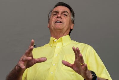 Expresidente de Brasil, Jair Bolsonaro.