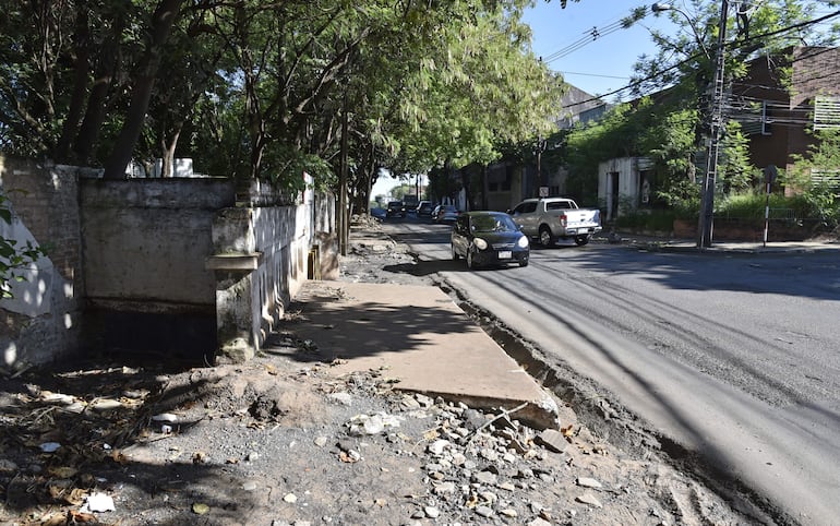 Segundo tramo de la obra será sobre la avenida Gral.Santos hasta San Antonio.