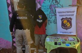 Julio Cesar Castillo Espínola (33), detenido.