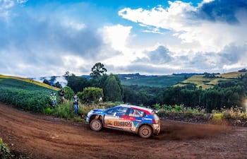 Sebastián Franco y Lucas Hurtado (Citroën C3 Rally2), indiscutibles vencedores del Rally de Erechim 2026.