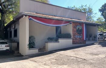 Fachada de las oficinas de la Dirección de Hospitales Área Central del IPS.