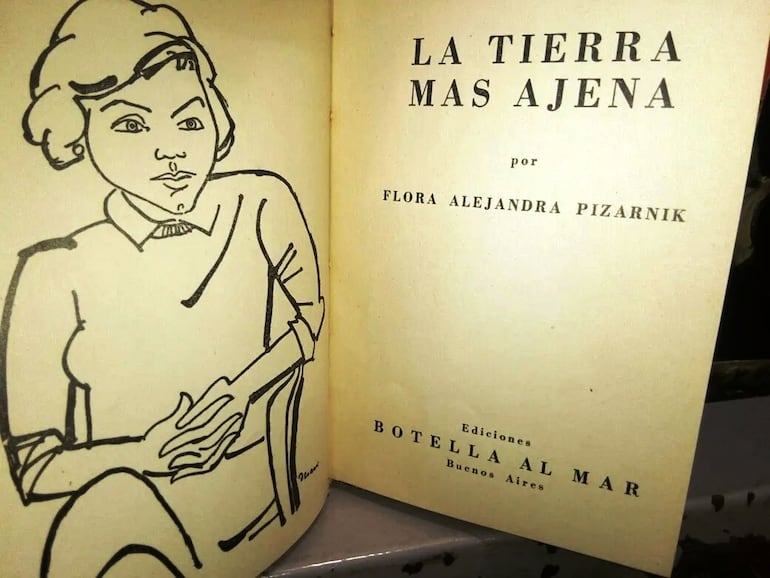 La tierra más ajena (1955), primer libro de Pizarnik