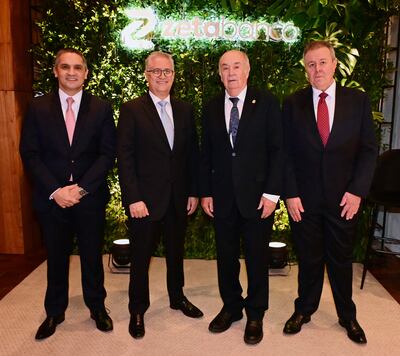 Hugo Martínez, Antonio Valda, Luis María Zubizarreta   y Pablo Bedoya.