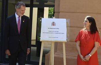 EMBAJADA DE ESPAÑA, CON LA PRESENCIA DEL REY DE ESPAÑA, FELIPE VI. FOTOGRAFO SILVIO ROJAS. 15-08-2023.
