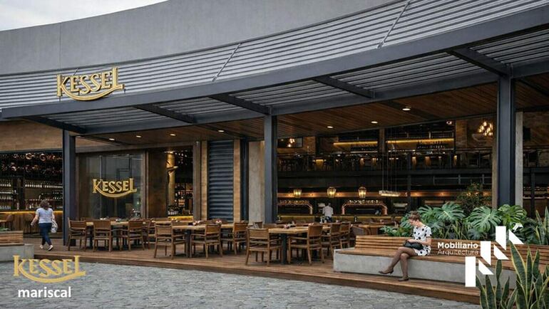 La expansión del complejo incluye nuevas propuestas gastronómicas, como Kessel, y mejoras en infraestructura.