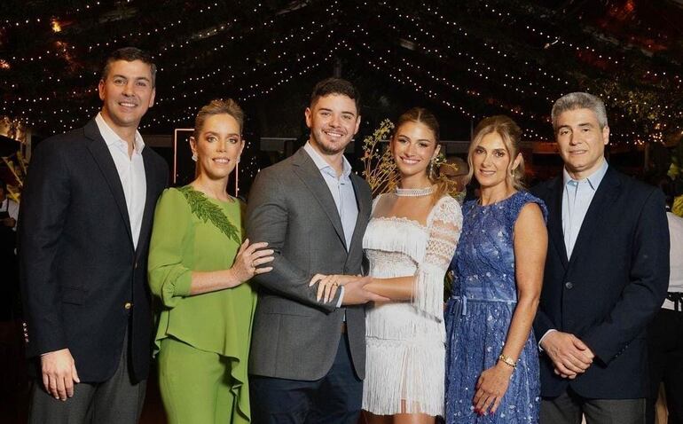 Santiago Peña hijo boda