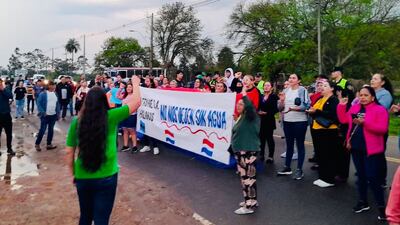 Anuncian más manifestaciones en defensa del acuífero Caacupé.