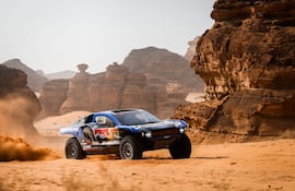 Gran performance hoy de la dupla compuesta por Mitch Guthrie y Kellon Walch, con su Ford Raptor.