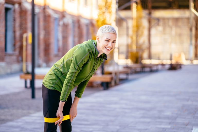 Entrenar durante la menopausia.
