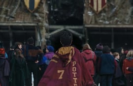Imagen revelada hoy por HBO sobre la nueva serie de Harry Potter.