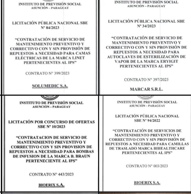 El diputado Mauricio Espínola denunció el vencimiento de  al menos siete contratos de mantenimiento de equipos de relevancia crítica en el IPS.