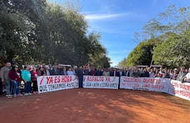 Reclaman por asfaltado de 30 kilómetros que unirá Borja con Mbuyapey.