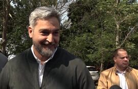 Mario Abdo Benítez, expresidente de la República.