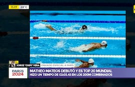París 2024: Zanotti entra en acción en golf y Mateos está entre los 20 mejores nadadores