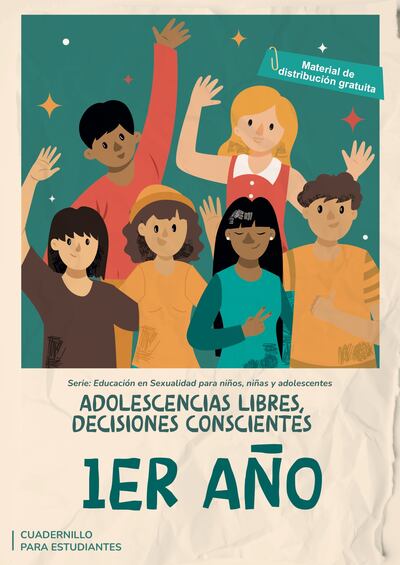 Tapa del cuadernillo de Feipar, destinado para la Educación Media