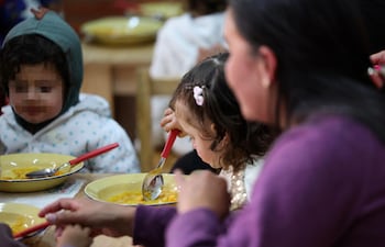 Educación presentó un incremento del 9% en su nivel de ejecución dirigido al Programa "Hambre Cero". Gentileza MOPC