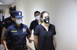 Sandra Obertino, odontóloga acusada por la muerte de la niña Thirza.