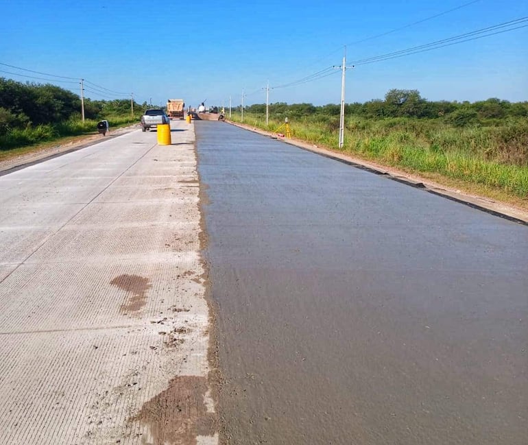 La primera ruta de hormigón de Paraguay: cuánto avanzó y cuánto costará - Economía