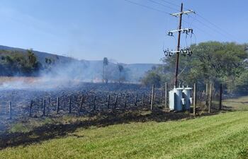 Gran parte de Escobar quedó sin servicio de energía eléctrica.