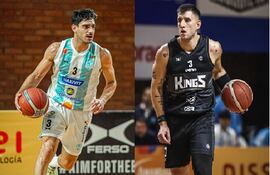 Nicolás Paletta de San José y Vincenzo Ochipinti de los Kings, piezas fundamentales en sus equipos.